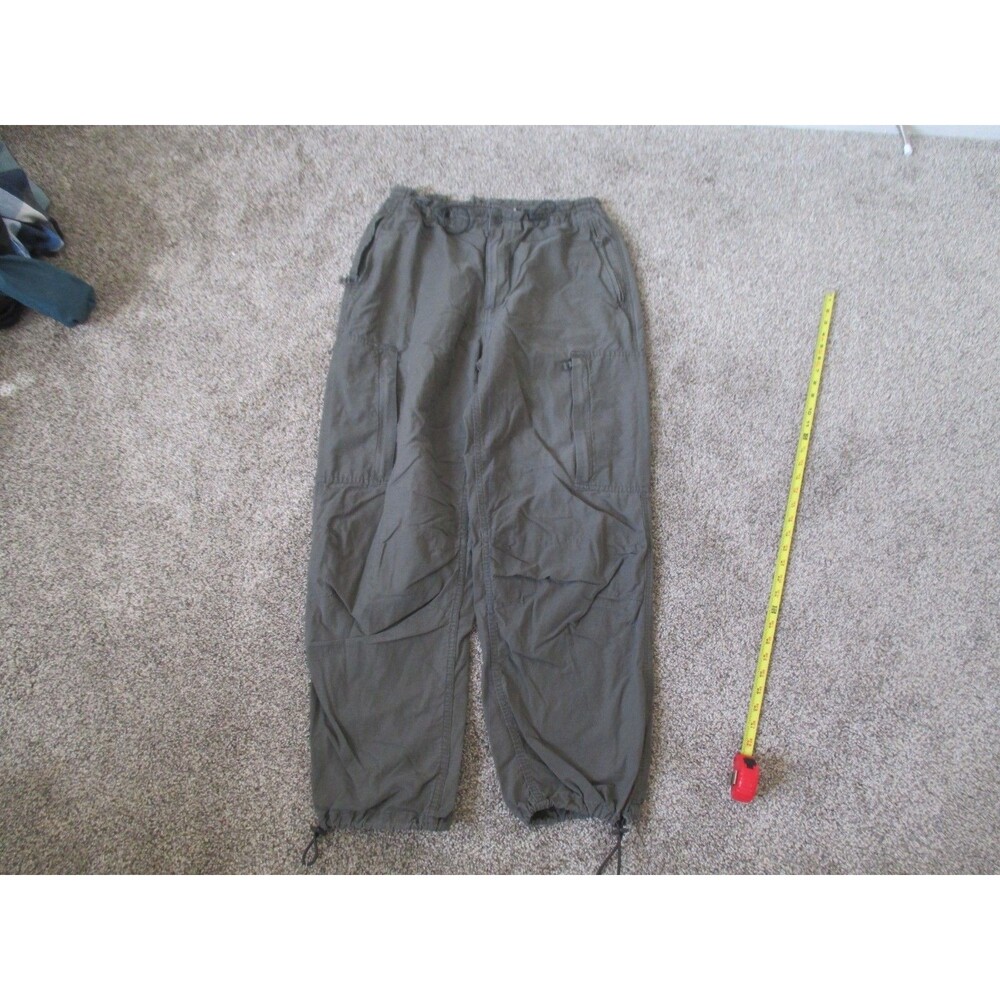 Y2K Vintage Gap Parachute Pants Mens 32x30 Green
